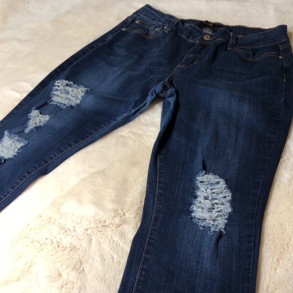 Skinnies W/ Holes